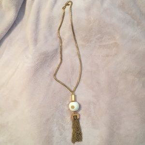 Tory Burch tassel necklace